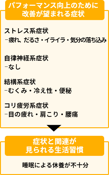パフォーマンスチェックレポートイメージ
